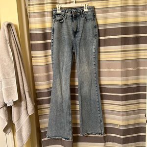 Light Blue Flared Jeans